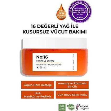 Sinoz 300 ml Body Scrub Mıracle No 16 Vücut Peelingi