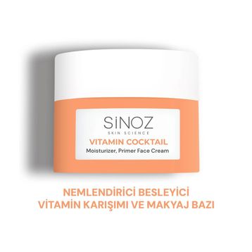 Sinoz Vitamin Cocktail Nemlendirici 50 ml Yüz Kremi