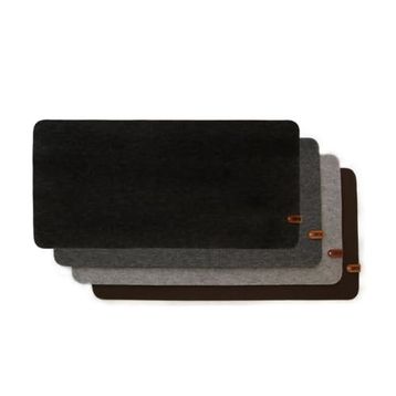 Sintio Koyu Gri 50x100 cm Keçe Mousepad