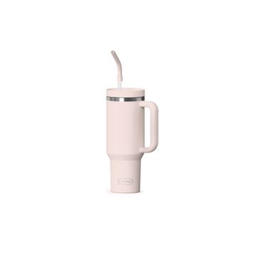 Sipnjoy 1200 ml Pembe Tumbler Pipetli Termos