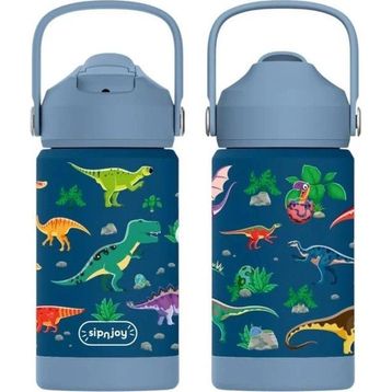 Sipnjoy FlipSip 360 ml Dino Roar Çocuk Su Termosu