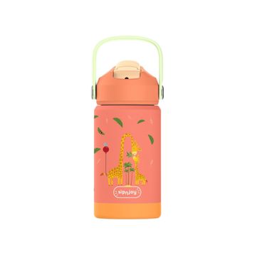 Sipnjoy FlipSip 360 ml Giggle Giraffe Çocuk Su Termosu