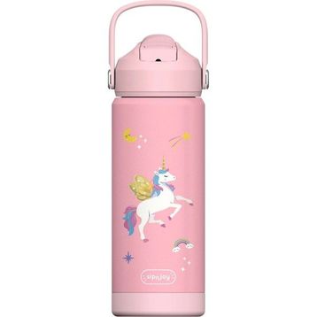 Sipnjoy FlipSip 550 ml Golden Horn Çocuk Su Termosu