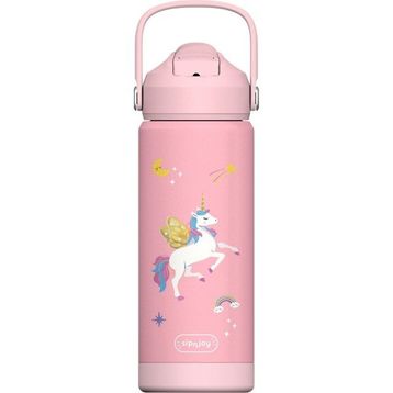 Sipnjoy FlipSip 550 ml Golden Horn Çocuk Su Termosu