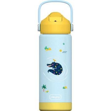 Sipnjoy FlipSip 550 ml Snappy Croc Çocuk Su Termosu