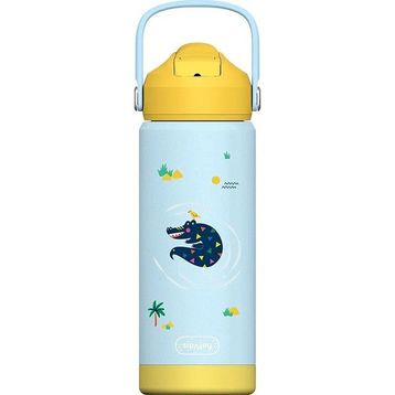 Sipnjoy FlipSip 550 ml Snappy Croc Çocuk Su Termosu