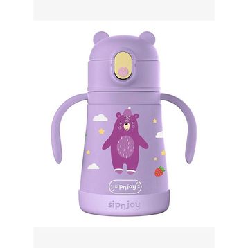Sipnjoy Sippypals 360 ml Mor Çocuk Su Termosu