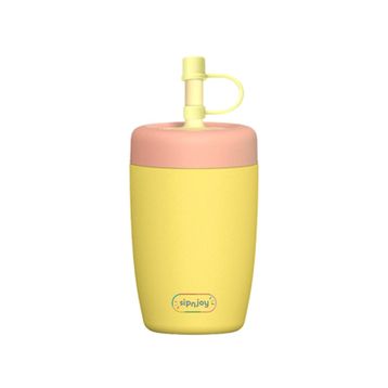 Sipnjoy Strawbuddy 360 ml Sarı Tumbler Pipetli Termos