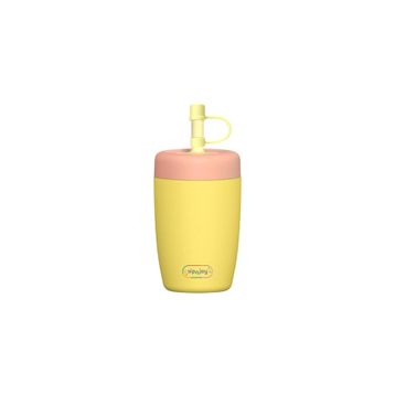 Sipnjoy Strawbuddy 360 ml Sarı Tumbler Pipetli Termos