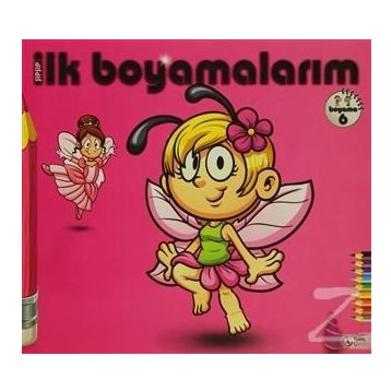 Şıpşıp İlk Boyamalarım 6 Kitap Set - İpek Ece Toprak