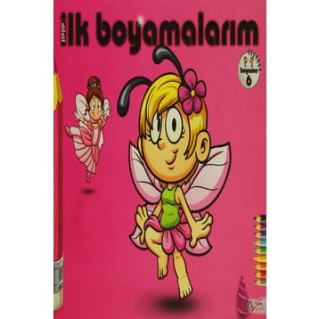Şıpşıp İlk Boyamalarım 6 Kitap Set - İpek Ece Toprak