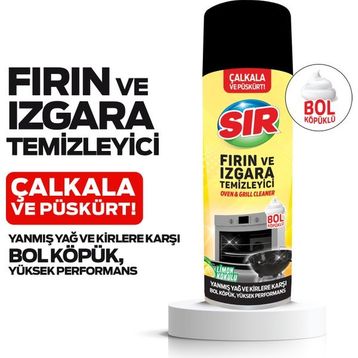 Sır 500 ml Fırın ve Izgara Temizleyici Köpük