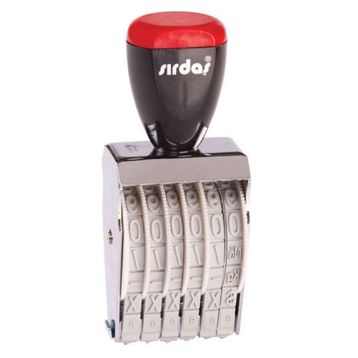 Sırdaş 1596 9 mm 6 Haneli Numaratör