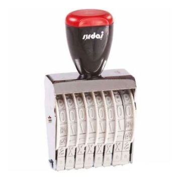 Sırdaş 1598 9 mm 8 Haneli Numaratör