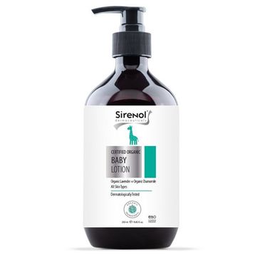 Sirenol 250 ml Organik Bebek Losyonu