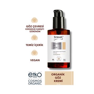 Sirenol Organik 15 ml Anti Aging Göz Kremi