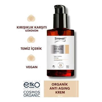 Sirenol Organik 50 ml Anti Aging Yüz Kremi