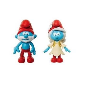 Şirinler ŞRN-96562-2 Kayıp Köy Şirin Baba & Smurfvillow Figür Set