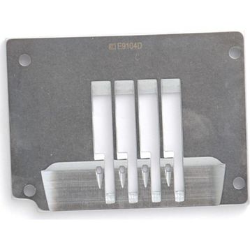 Siruba E9104 Lastik 4 İğne Plaka