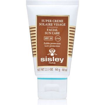 Sisley Super Creme Solaire Visage Facial Sun Care 60 ml Spf10+Tüm Cilt Tipleri İçin Güneş kremi