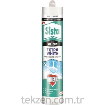 Sista 280 ml Extra Beyaz Silikon