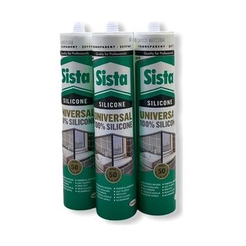 Sista 280 ml x 3'lü Şeffaf Silikon