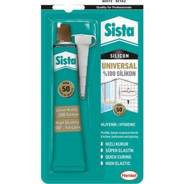 Sista Beyaz 50 gr Üniversal Silikon