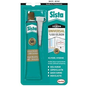 Sista Beyaz 50 gr Üniversal Silikon