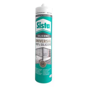 Sista Genel Amaçlı Universal Şeffaf 280 ml 20 Adet Silikon