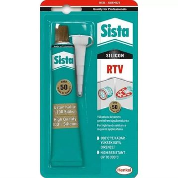 Sista Kırmızı 50 gr Rtv Sıvı Conta