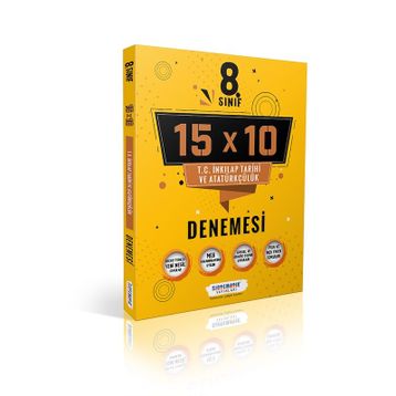 Sistematik Yayınları 8. Sınıf T.C. İnkılap Tarihi ve Atatürkçülük 15x10 Deneme