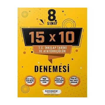 Sistematik Yayınları 8. Sınıf T.C. İnkılap Tarihi ve Atatürkçülük 15x10 Deneme