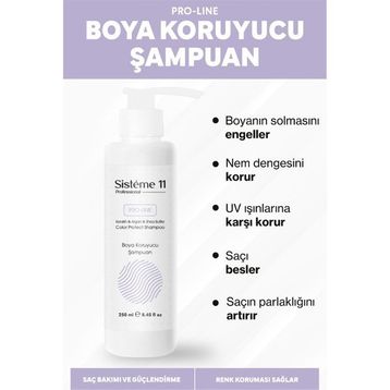Sisteme 11 Boya Koruyucu 250 ml Şampuan