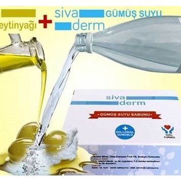 Siva Derm Zeytinyağlı 125 gr Gümüş Suyu Sabunu