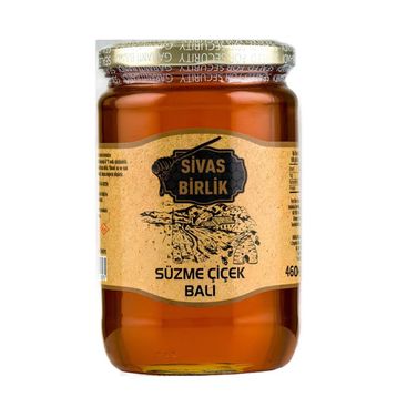 Sivas Birlik 460 gr Süzme Çiçek Bal