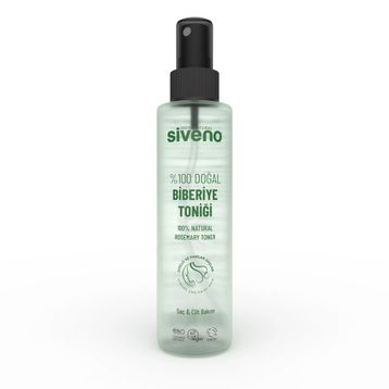 Siveno %100 Doğal Biberiye Suyu Saç Dökülmesi Karşıtı ve Hızlı Saç Uzatma Etkili 150 ml Saç Toniği