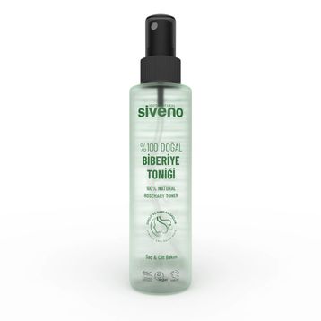 Siveno %100 Doğal Biberiye Suyu Saç Dökülmesi Karşıtı ve Hızlı Saç Uzatma Etkili 150 ml Saç Toniği