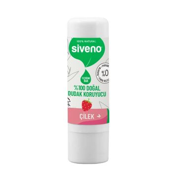 Siveno 6 gr Çilek Doğal Dudak Koruyucu