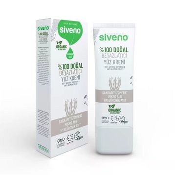 Siveno Doğal Beyazlatıcı 30 ml Yüz Kremi