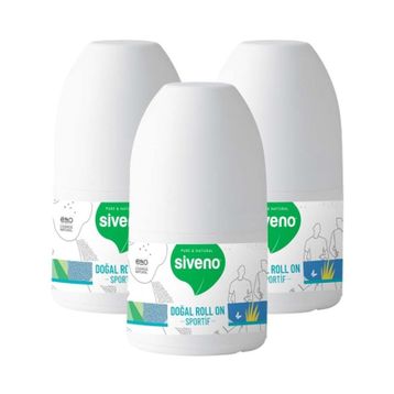 Siveno Sportive 3x50 ml Roll-On