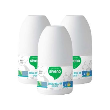 Siveno Sportive 3x50 ml Roll-On