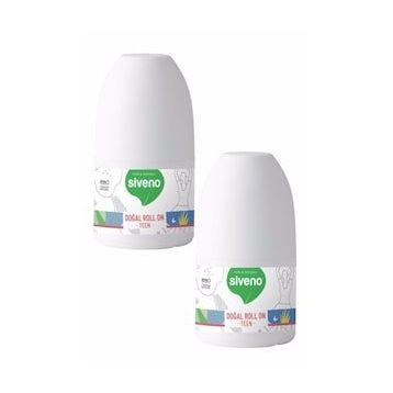 Siveno Teen Pink 50 ml 2 Adet Doğal Roll-On