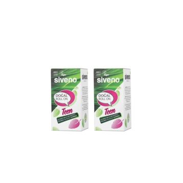 Siveno Teen Pink 50 ml 2 Adet Doğal Roll-On