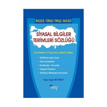Siyasal Bilgiler Terimleri Sözlüğü - Yaşar Özgür Methibay