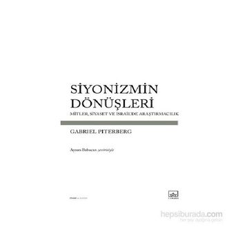 Siyonizmin Dönüşleri - Gabriel Piterberg