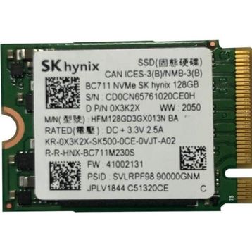 SK Hynix BC711 128GB Nvme M.2 2230 Gen 3x4 SSD