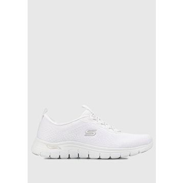 Skechers 104377 WHT Arch Fit Vista Gleaming Beyaz Kadın Spor Ayakkabı