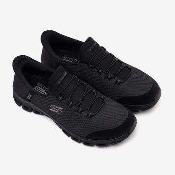 Skechers 104547 BBK Glide-step Kadın Siyah Spor Ayakkabı