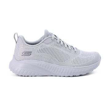 Skechers 117209-LTGY Açık Gri Bobs Sport Squad Chaos Kadın Spor Ayakkabı