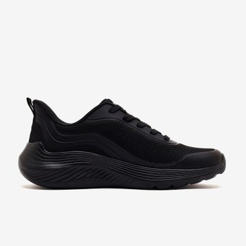 Skechers 117483 BBK Bobs Squad Waves Siyah Kadın Spor Ayakkabı